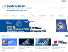 Tablet Screenshot of invertirenburgos.com